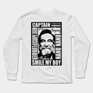 Robin williams tribute Long Sleeve T-Shirt